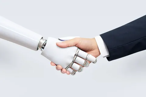 Der Roboter, der neben Ihnen arbeitet